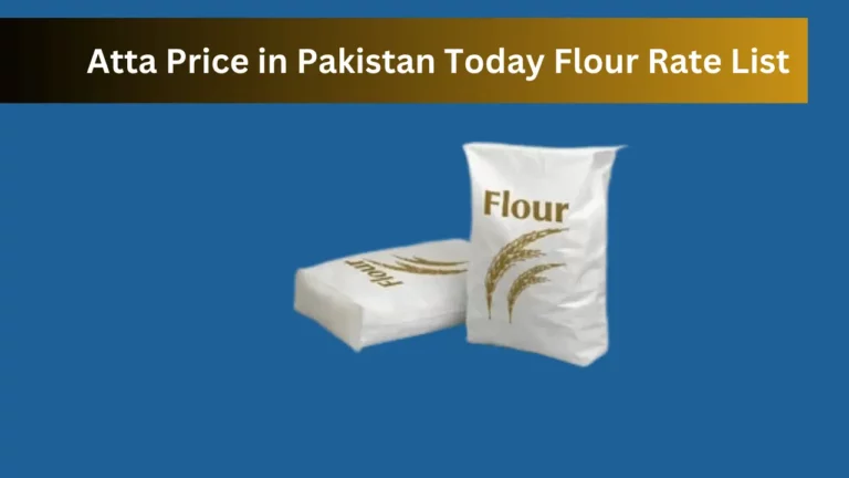 Atta Price in Pakistan Today Flour Rate List 2023
