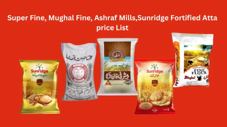 Atta Price in Pakistan Today Flour Rate List