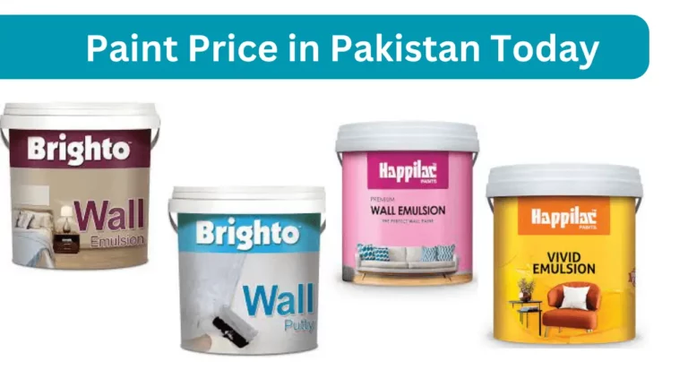 Paint Price in Pakistan Today Latest Rate List 2024