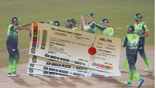 PSL Ticket Prices in Pakistan 