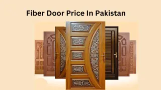 Fiber Door Price In Pakistan 2024 Latest And Updated Rate List