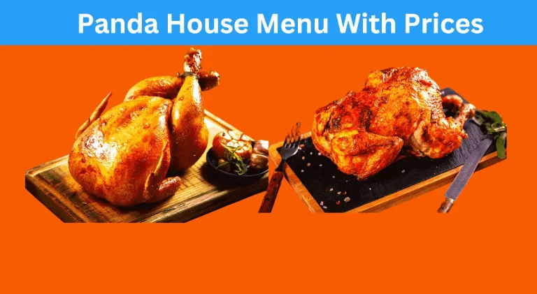 panda house menu with prices